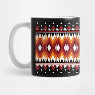 Abstract ethnic geometric pattern design Mug